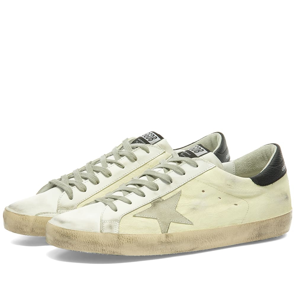 Golden Goose Superstar Fluro Leather Sneaker - 1