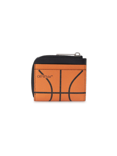 Off-White Basketball Zip Around Wallet outlook
