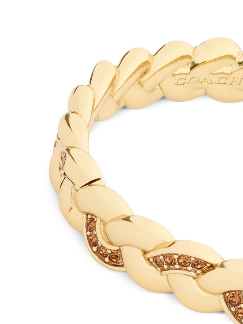 COACH Signature braided bracelet outlook