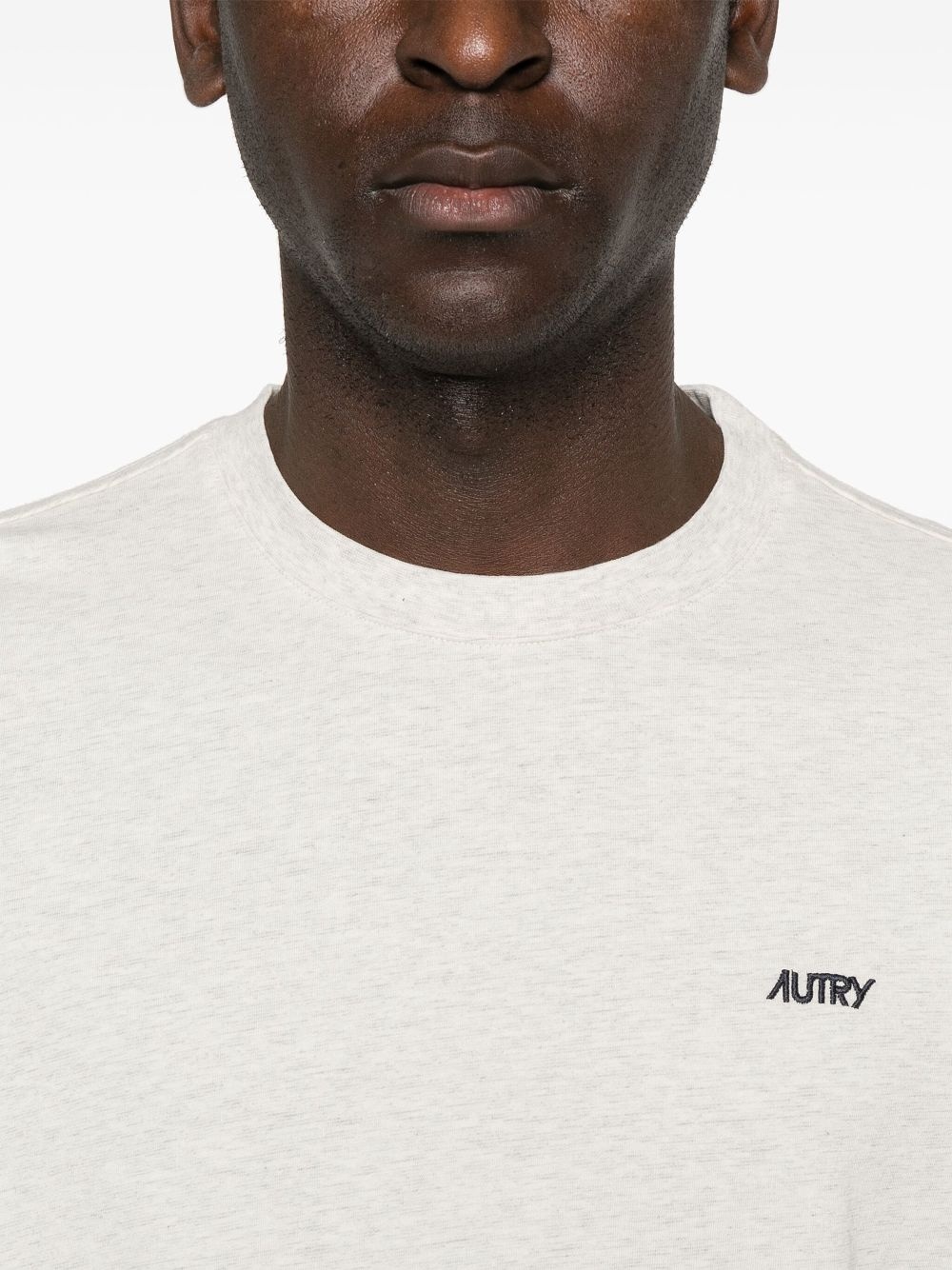 logo-embroidered T-shirt - 4