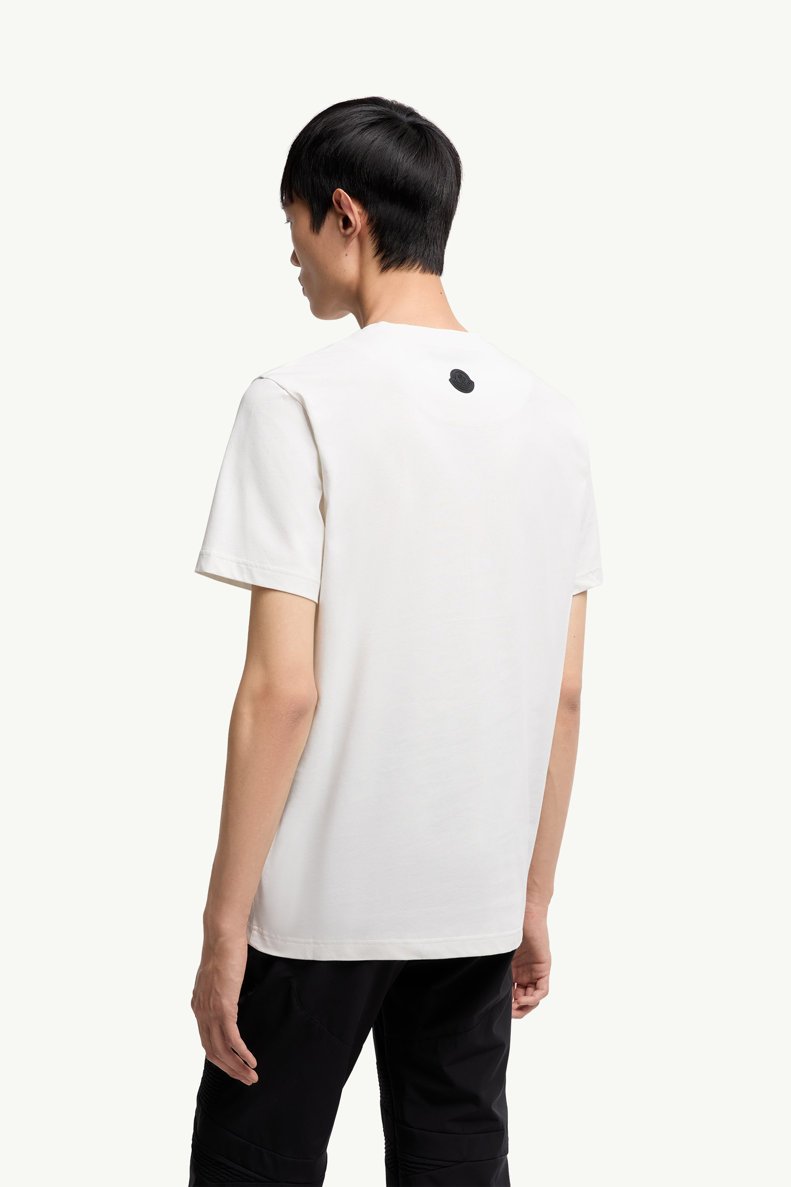 Three-Dimensional Logo Cotton T-Shirt - 5