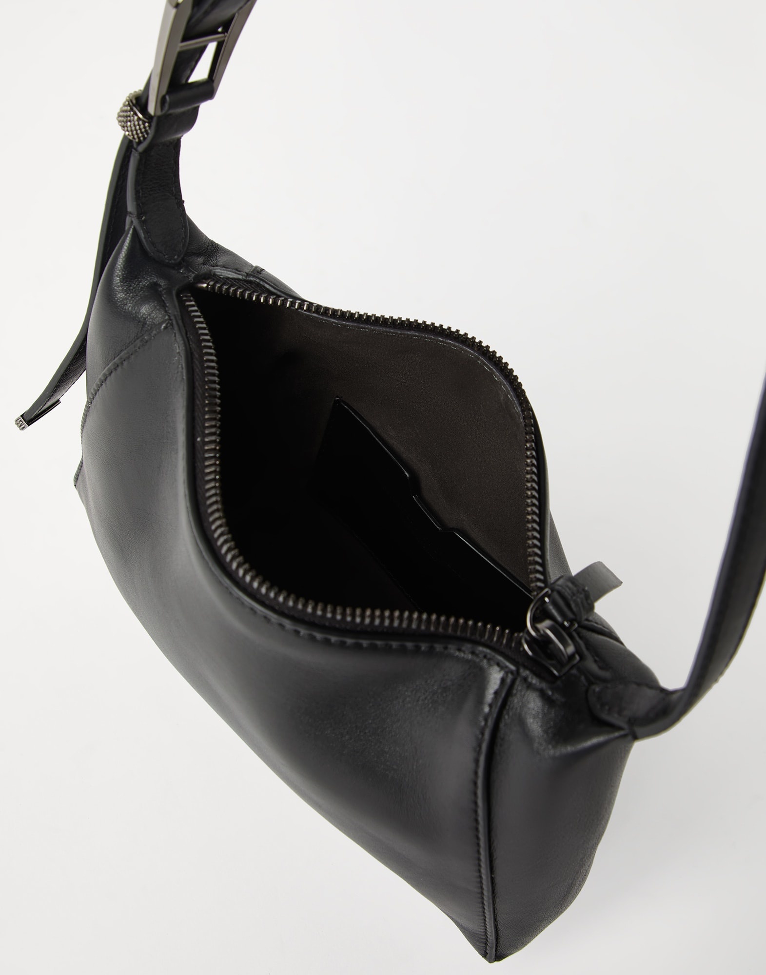 BC Duo shoulder bag in nappa leather with monili - 5