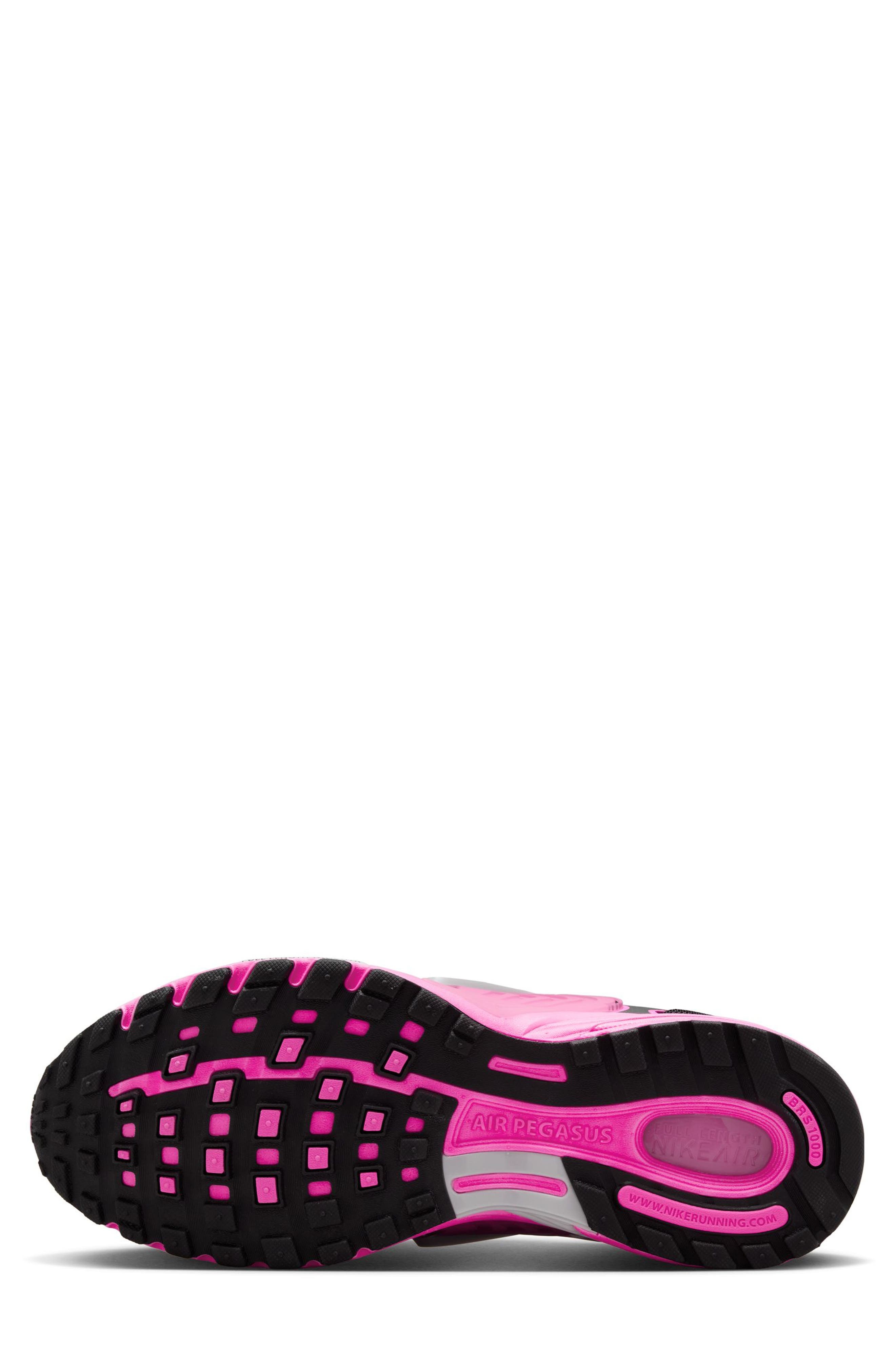 Nike Air Pegasus Wave Sneaker in Black/Platinum/Pink Blast at Nordstrom - 4