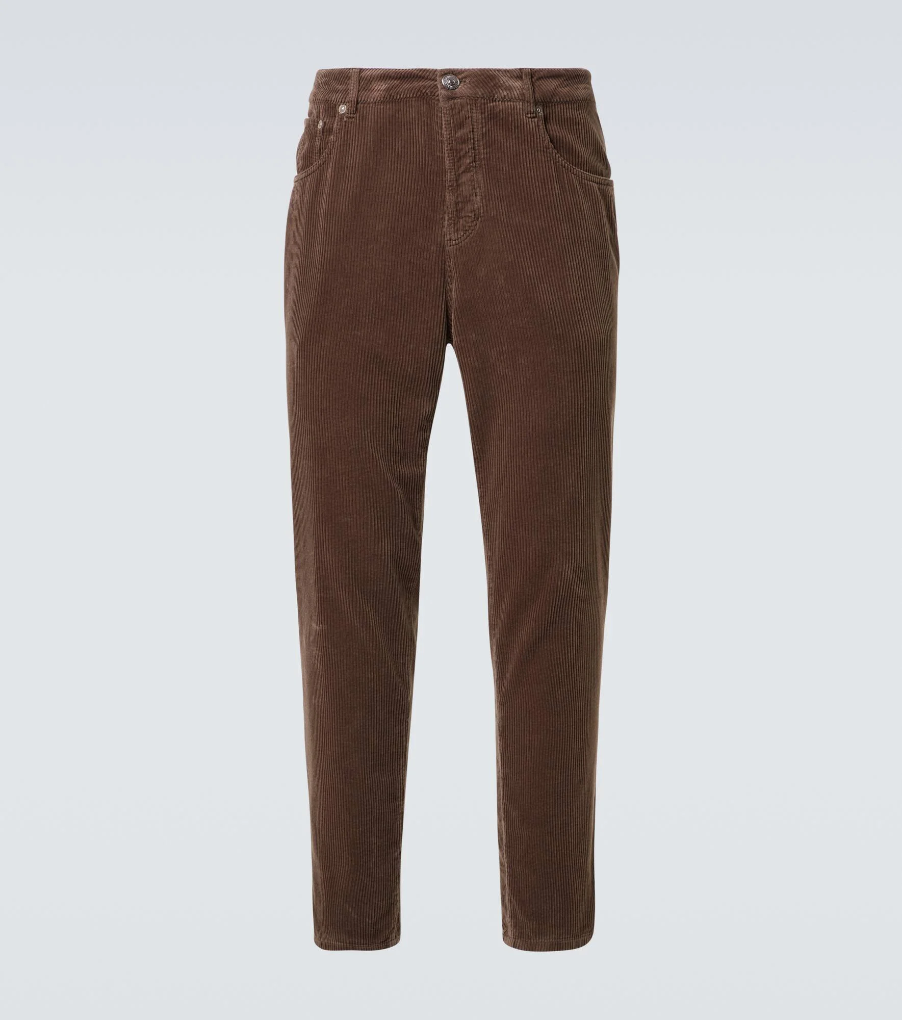 Corduroy slim pants - 1