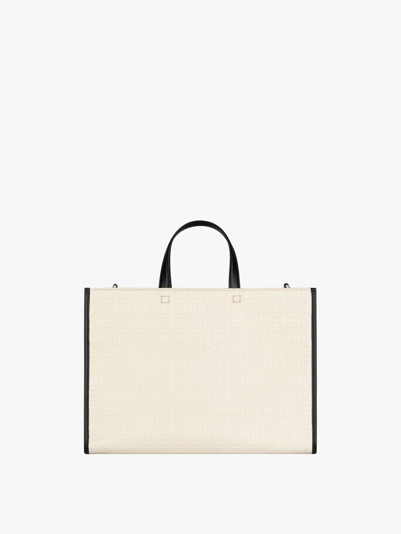 MEDIUM G-TOTE SHOPPING BAG IN 4G COATED CANVAS 4