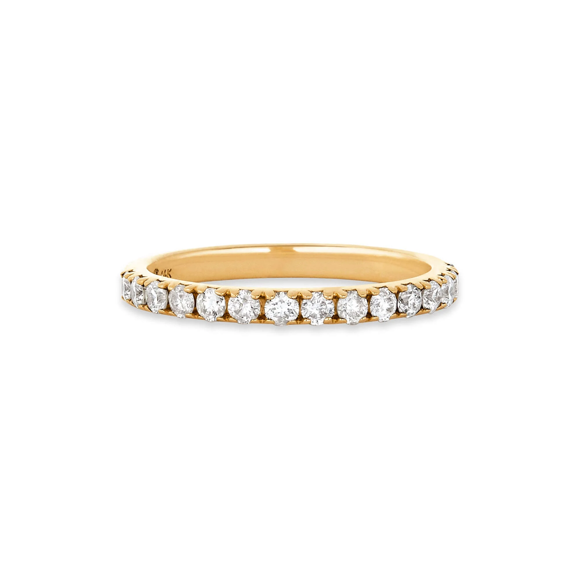 Classic Diamond Half Eternity Band - 1