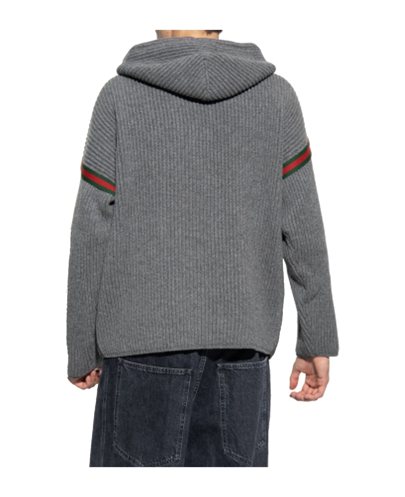 Wool Zipped Sweatshirt - 3