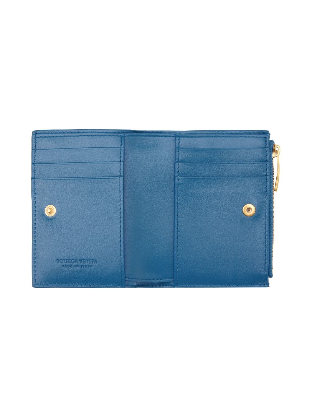 Blue Small Cassette Bi-Fold Wallet - 3