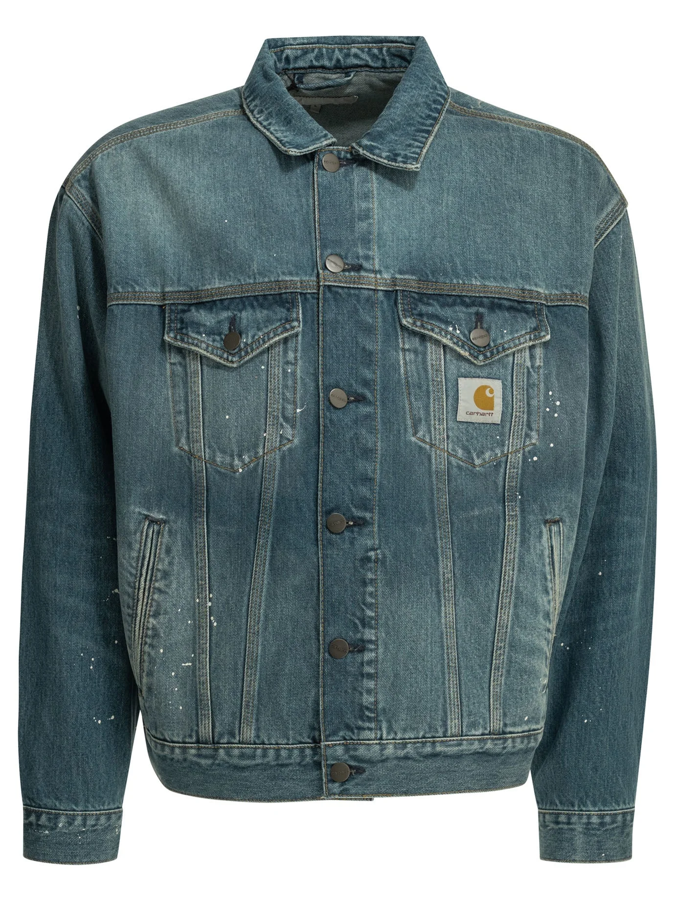 Carhartt WIP Helston Denim Jacket Blue Men - 1