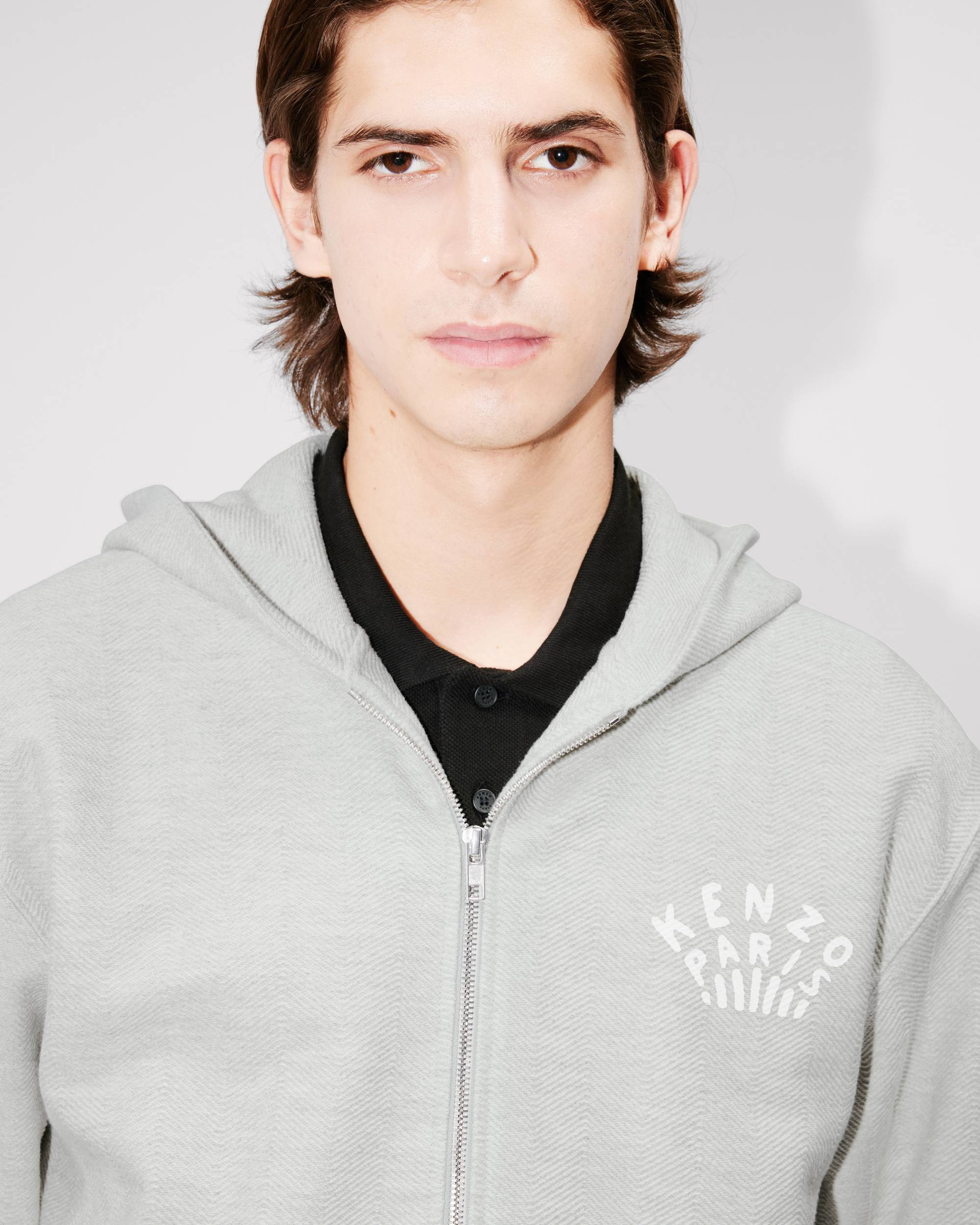 'KENZO Dragonfly' zipped hoodie in cotton - 6