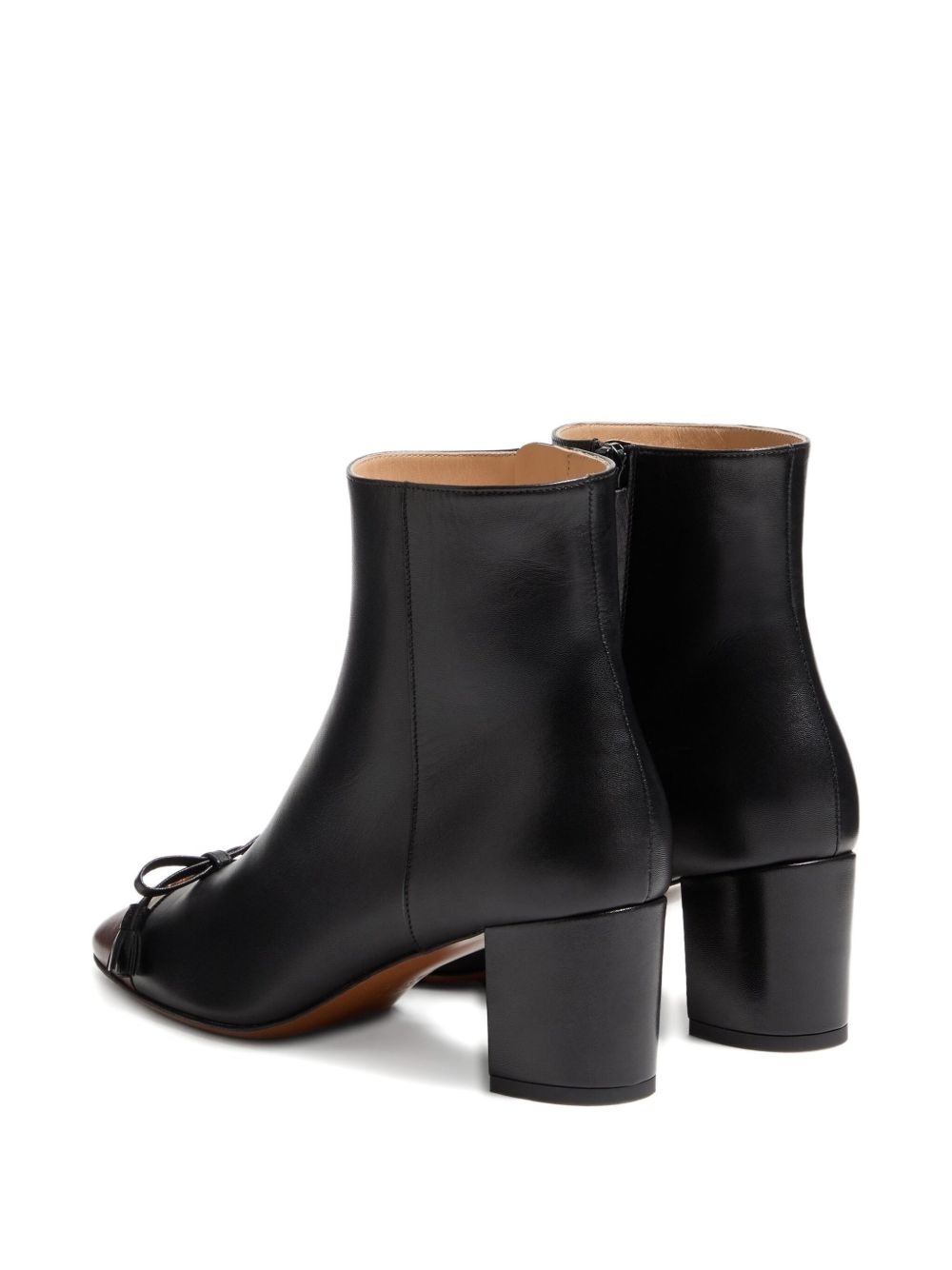VALET DU ROI KIDSKIN LEATHER ANKLE BOOT 60MM - 3