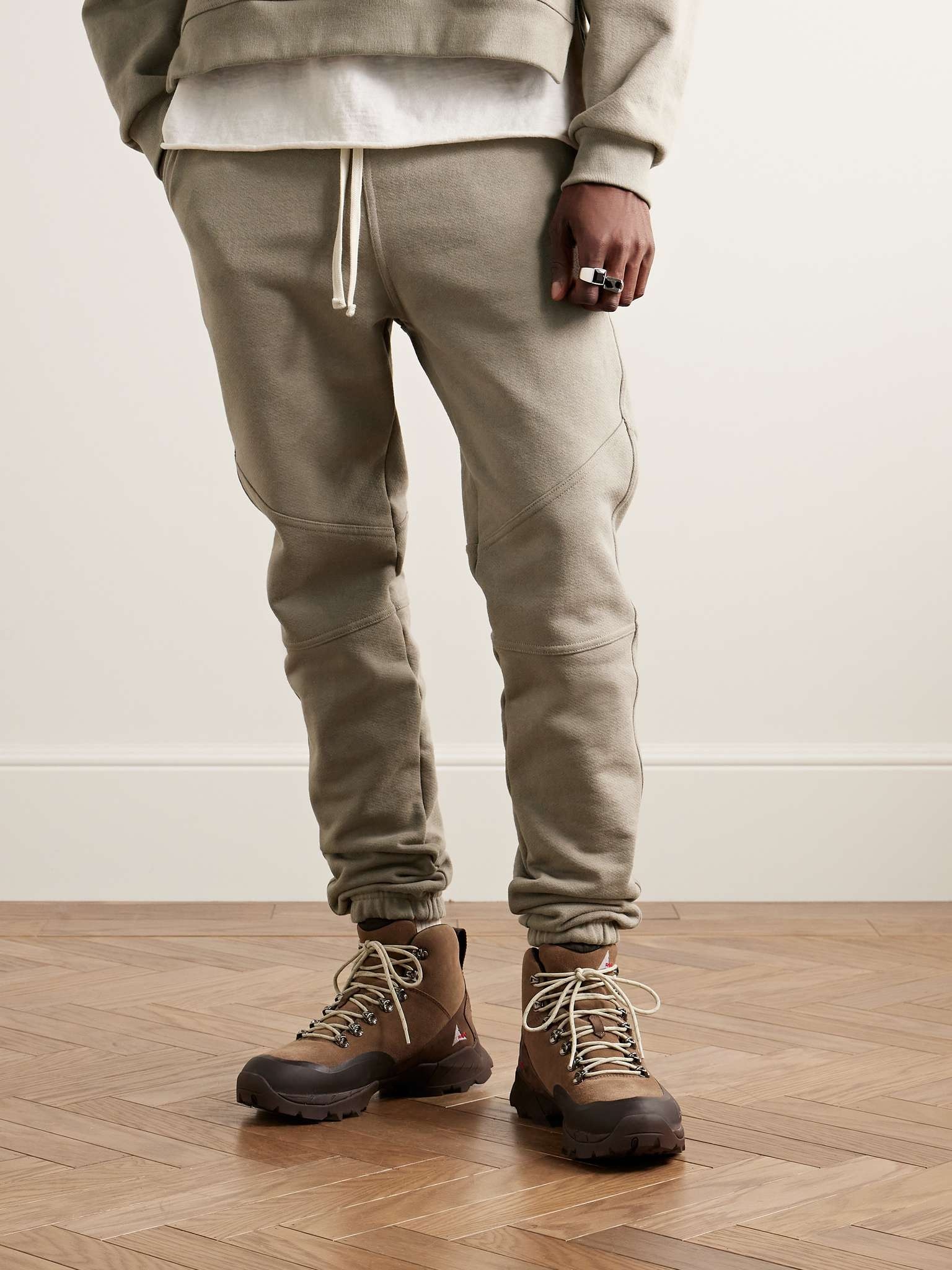 Studio Fleece Escobar Slim-Fit Tapered Cotton-Jersey Sweatpants - 3