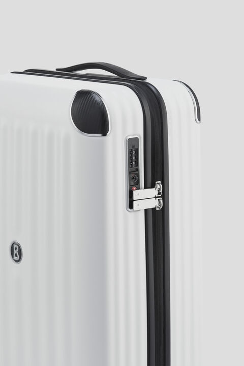 Piz Deluxe Small Hard shell suitcase in White - 6