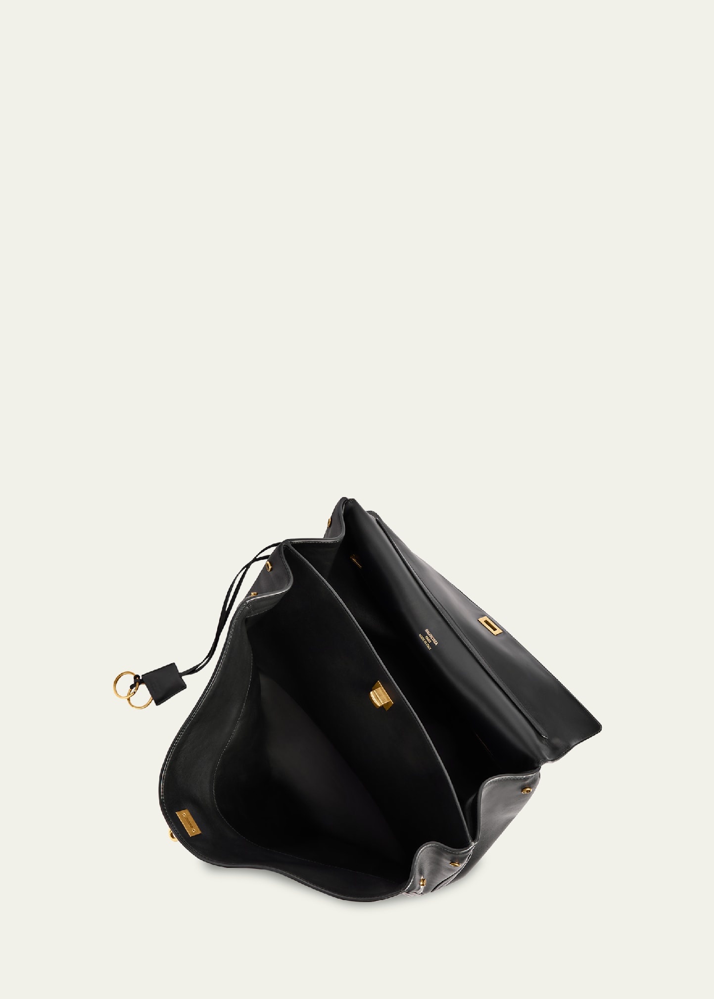 Rodeo Large Leather Top-Handle Bag - 3