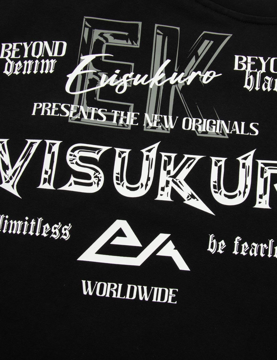 Logo and Slogan Prints Loose Fit T-shirt - 13