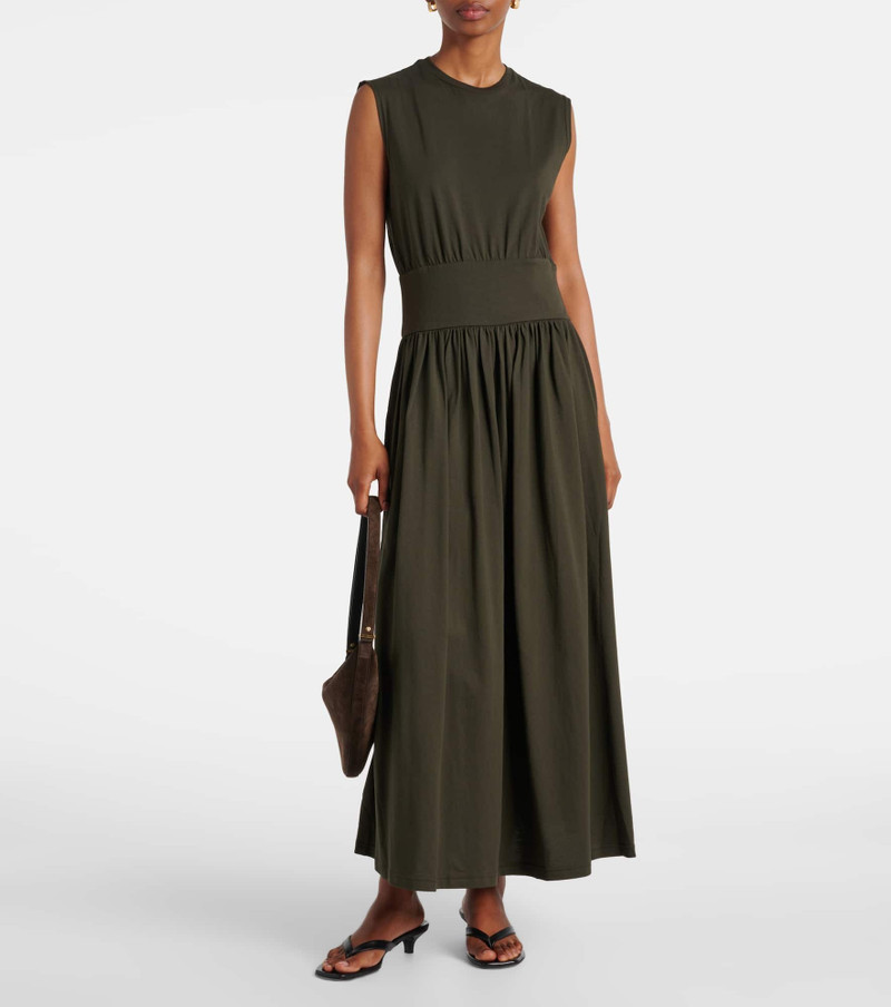Totême Cotton jersey maxi dress outlook