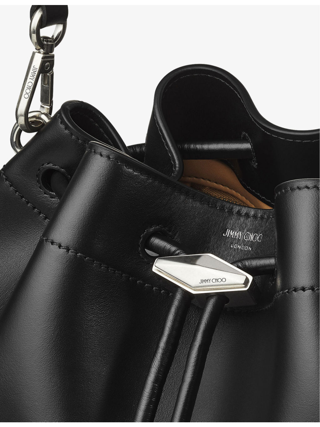 Cinch leather shoulder bag - 2