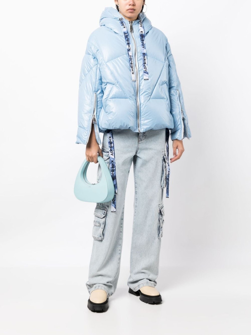 Khrisjoy Khris Iconic hooded padded jacket outlook