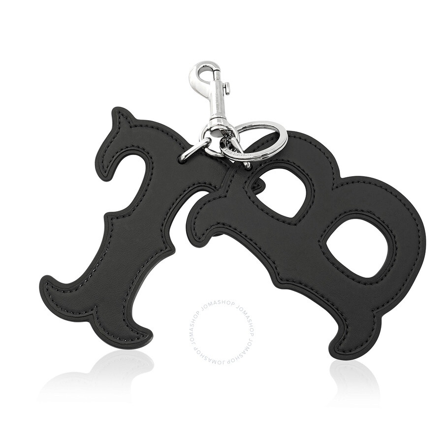 Burberry Black Letter Motif Key Charms - 1