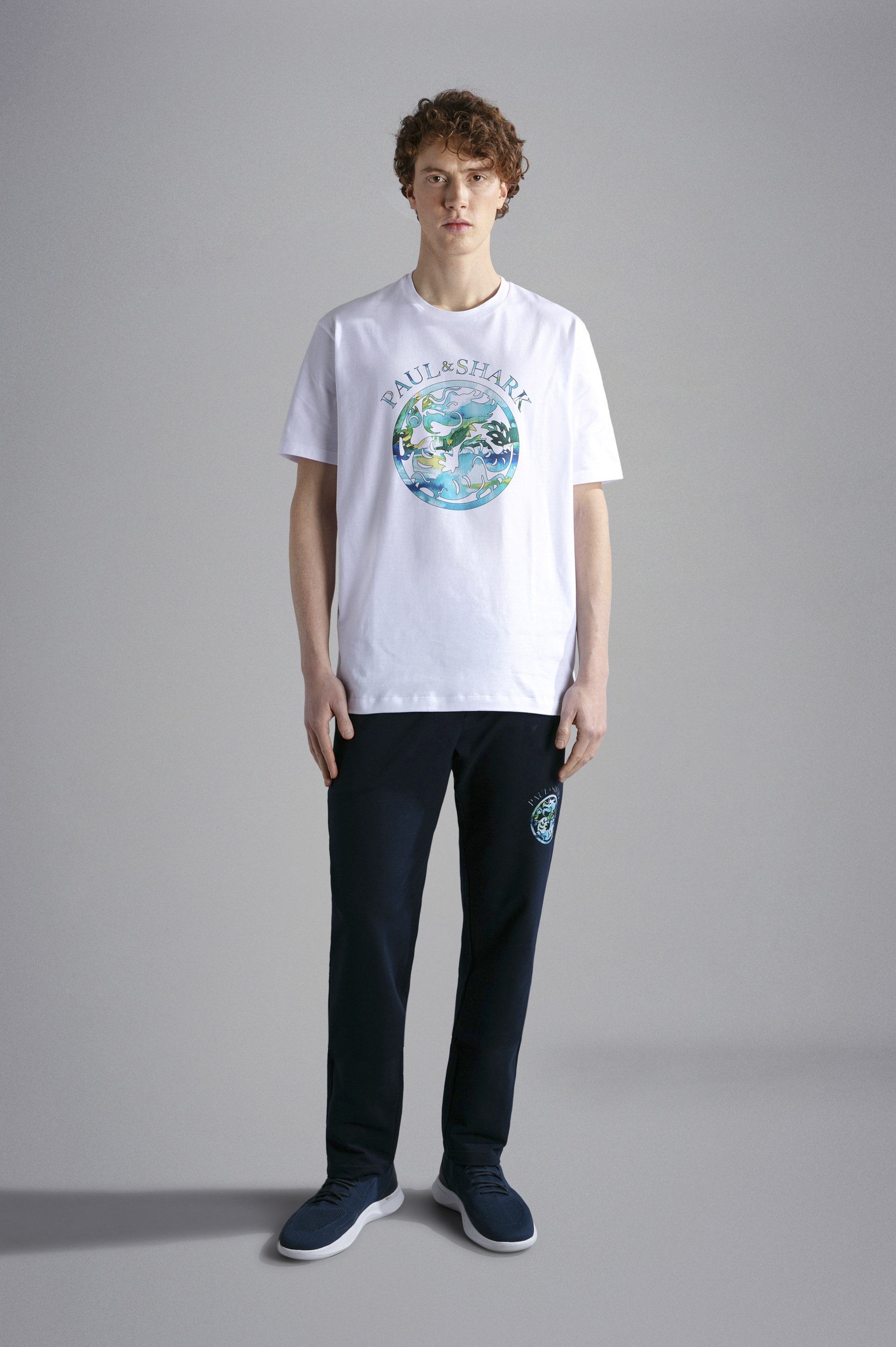 COTTON JOGGERS WITH PRINT - 2