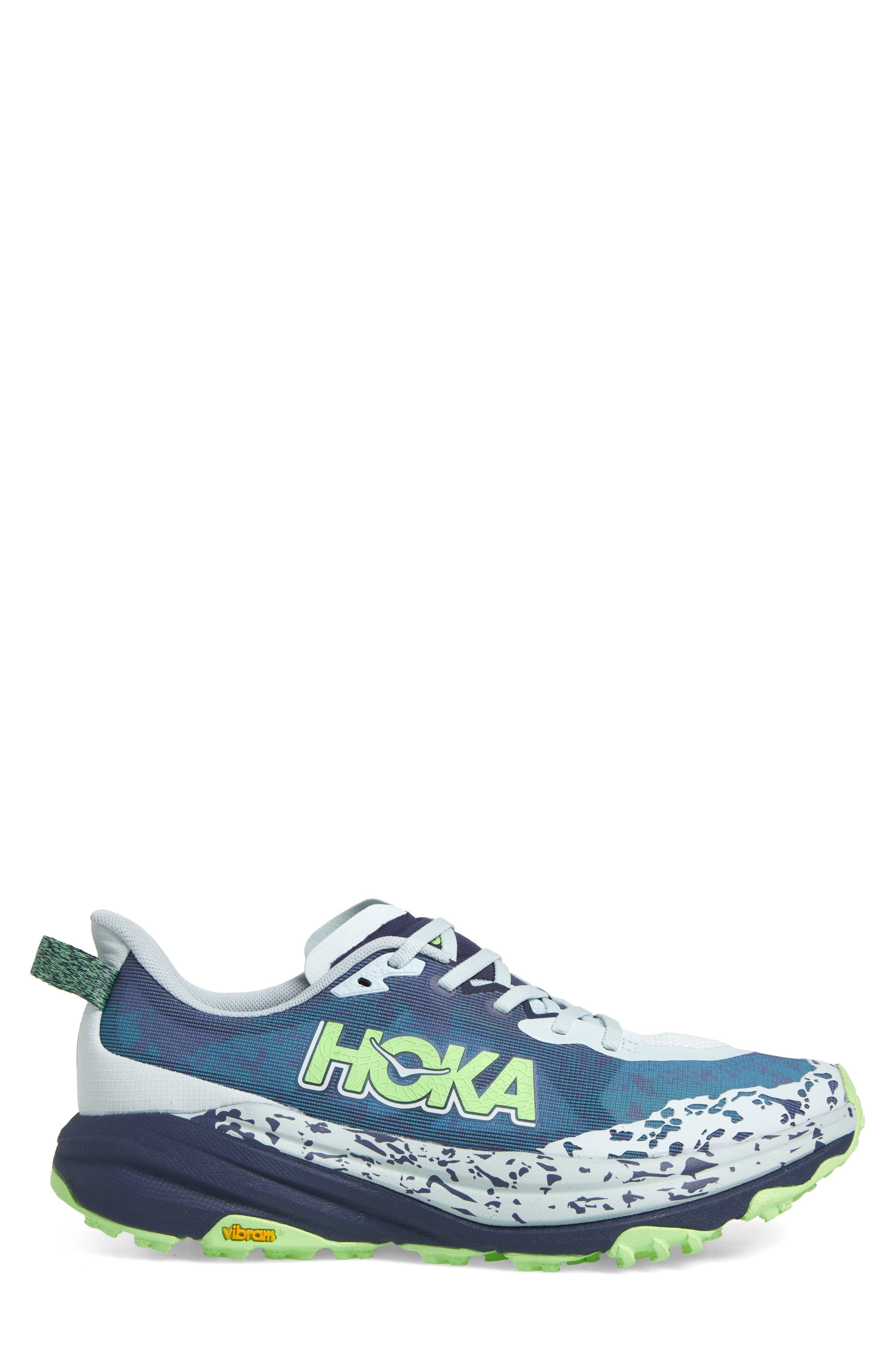HOKA Speedgoat 6 Trail Running Shoe in Droplet /Nautical Dusk at Nordstrom - 3
