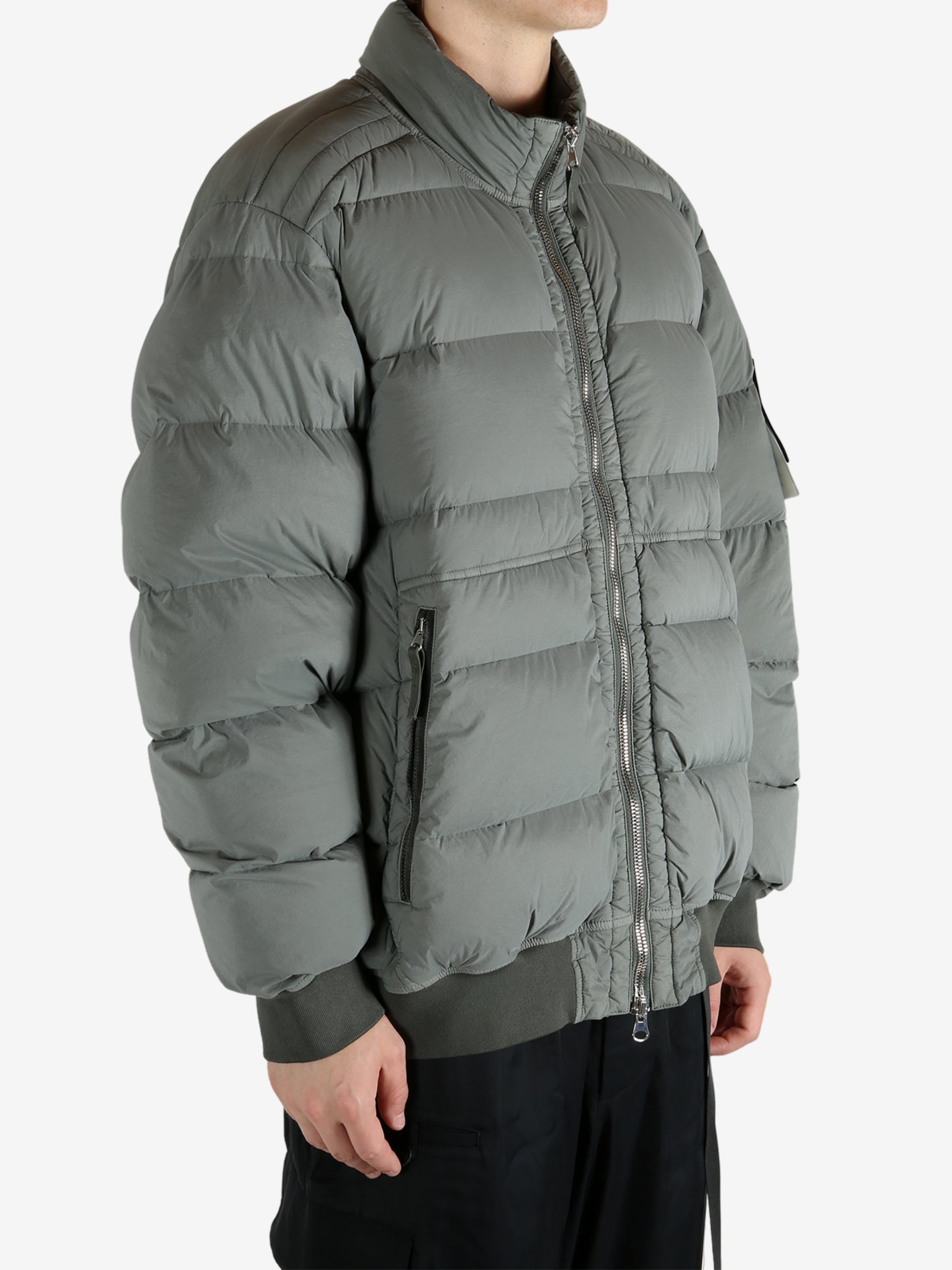 STONE ISLAND - Men Urban Puffer Bomber Jacket - 2