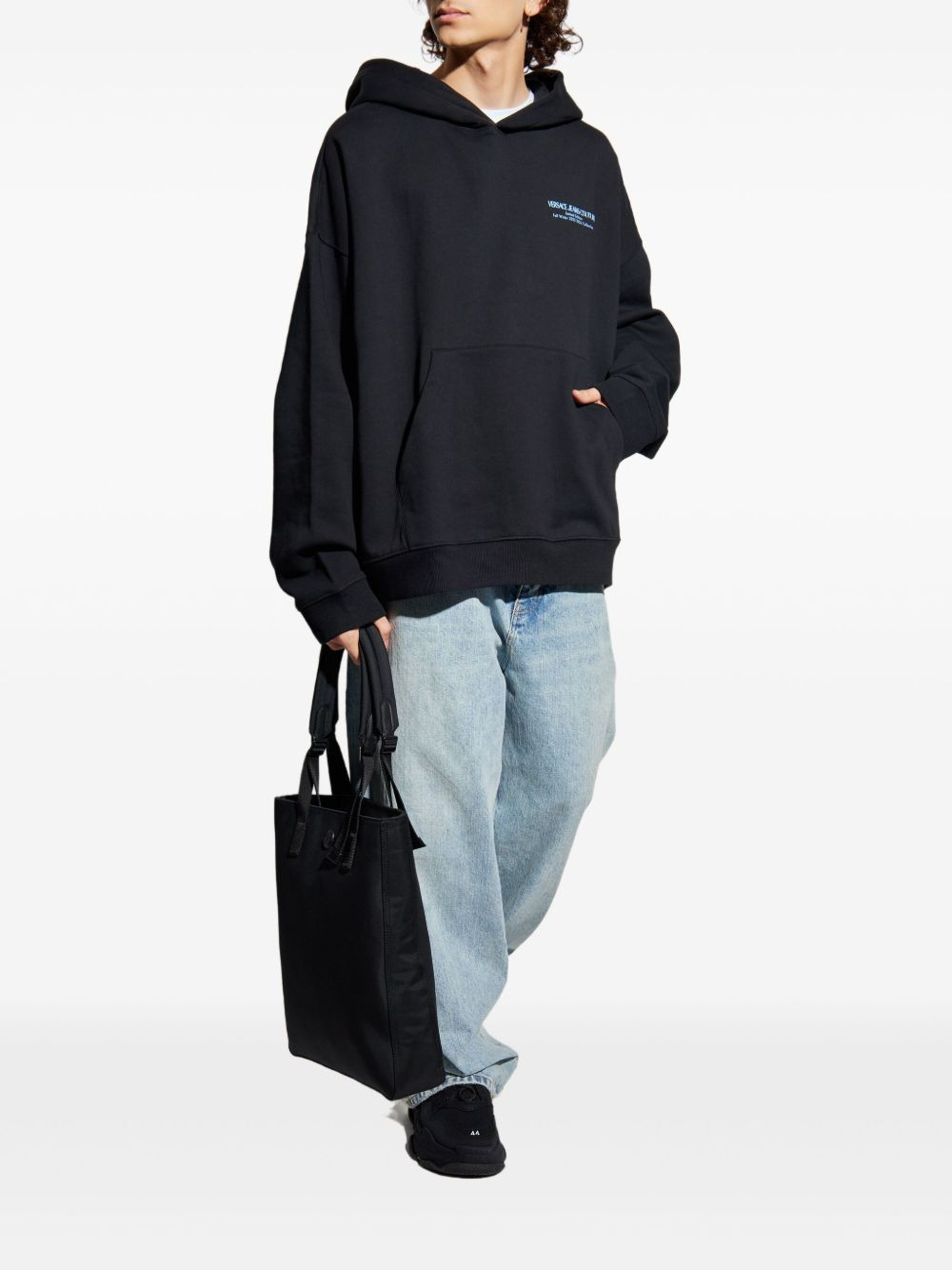 logo-print hoodie - 2