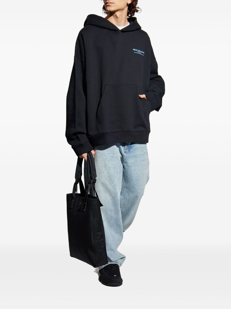 VERSACE JEANS COUTURE logo-print hoodie outlook