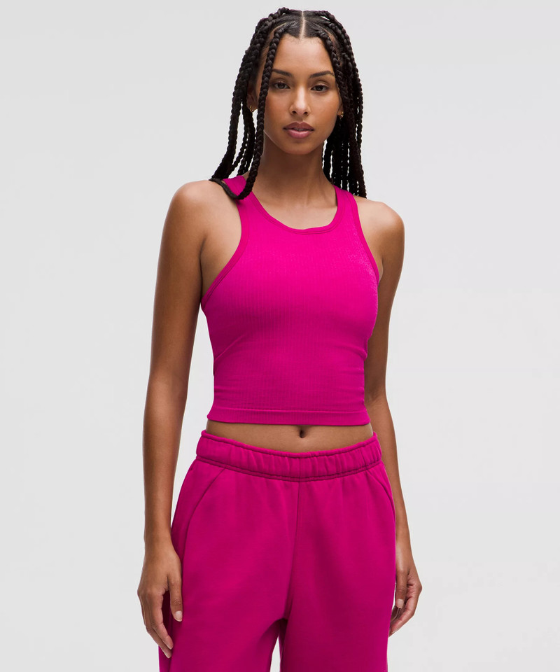 Ebb to Street Cropped Racerback Tank Top *Light Support, B/C Cup 1