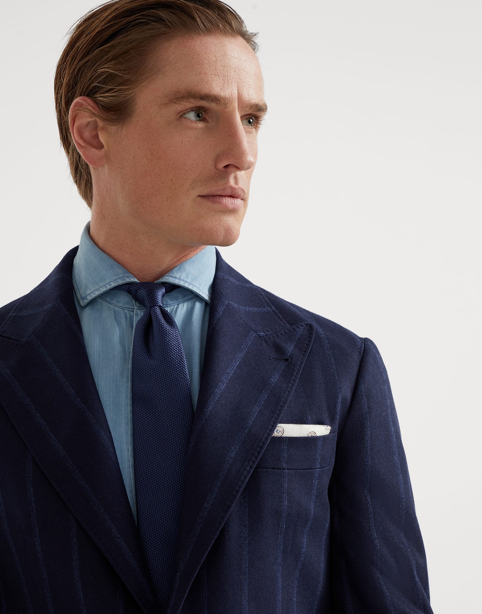 Textured silk twill tie - 3