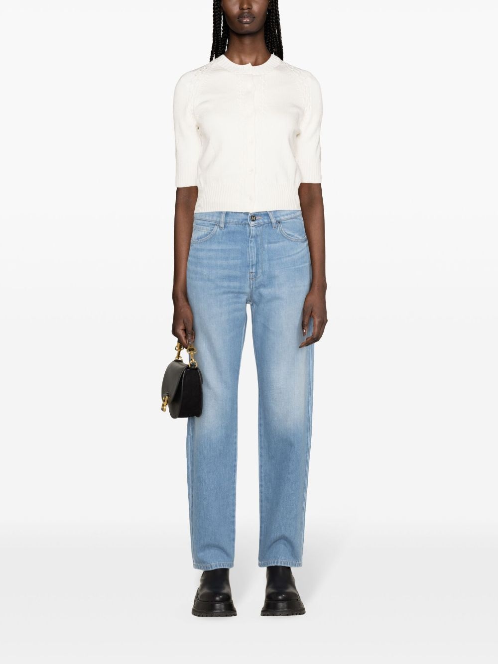 Denim cotton jeans - 4