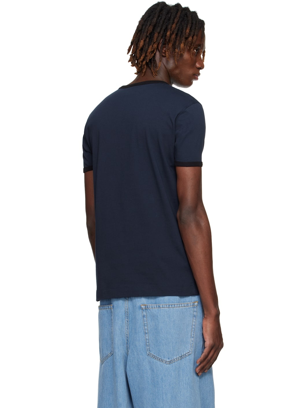 Navy Archive Print T-shirt - 3