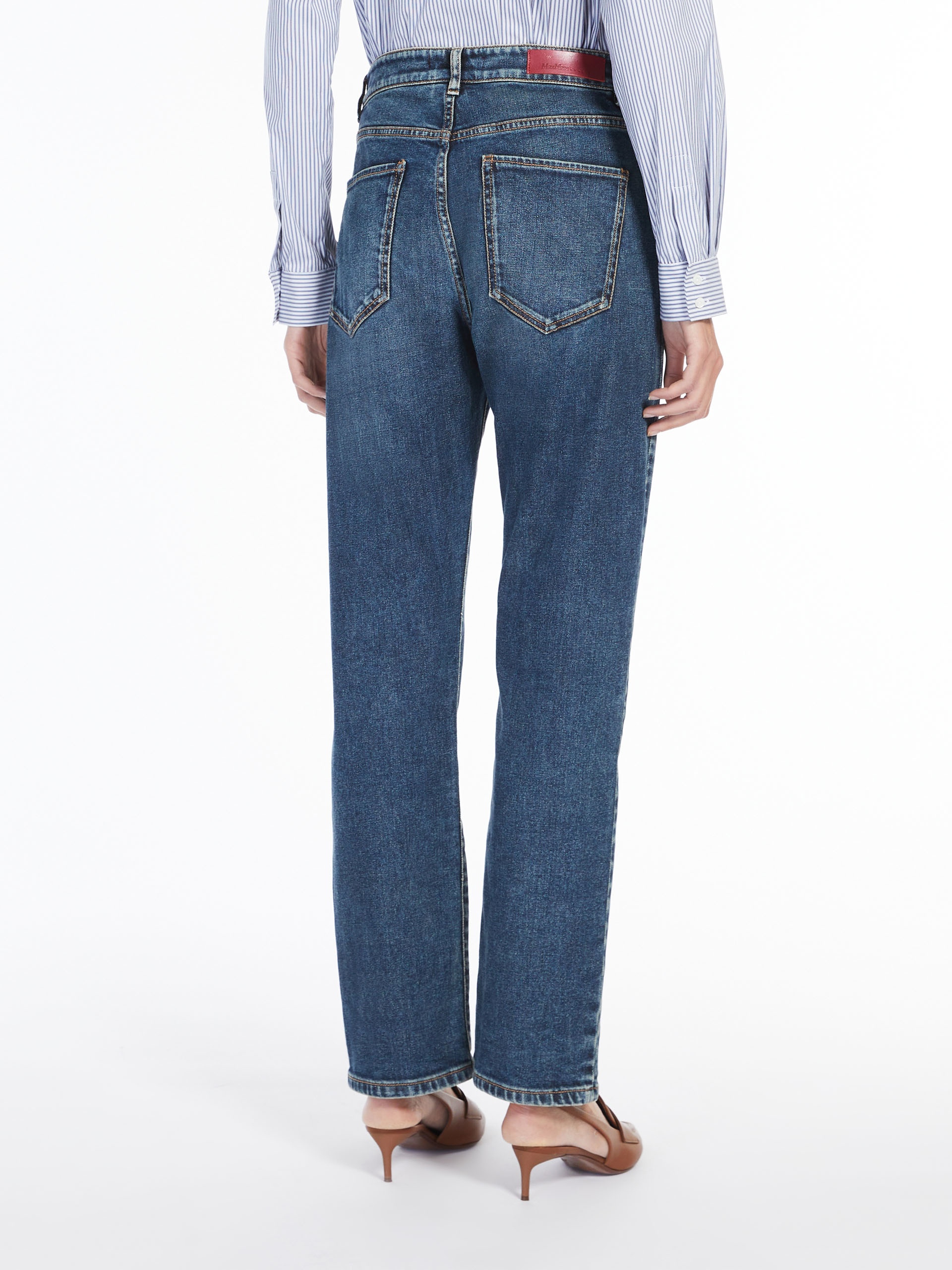 LUSSO Cotton denim jeans - 4