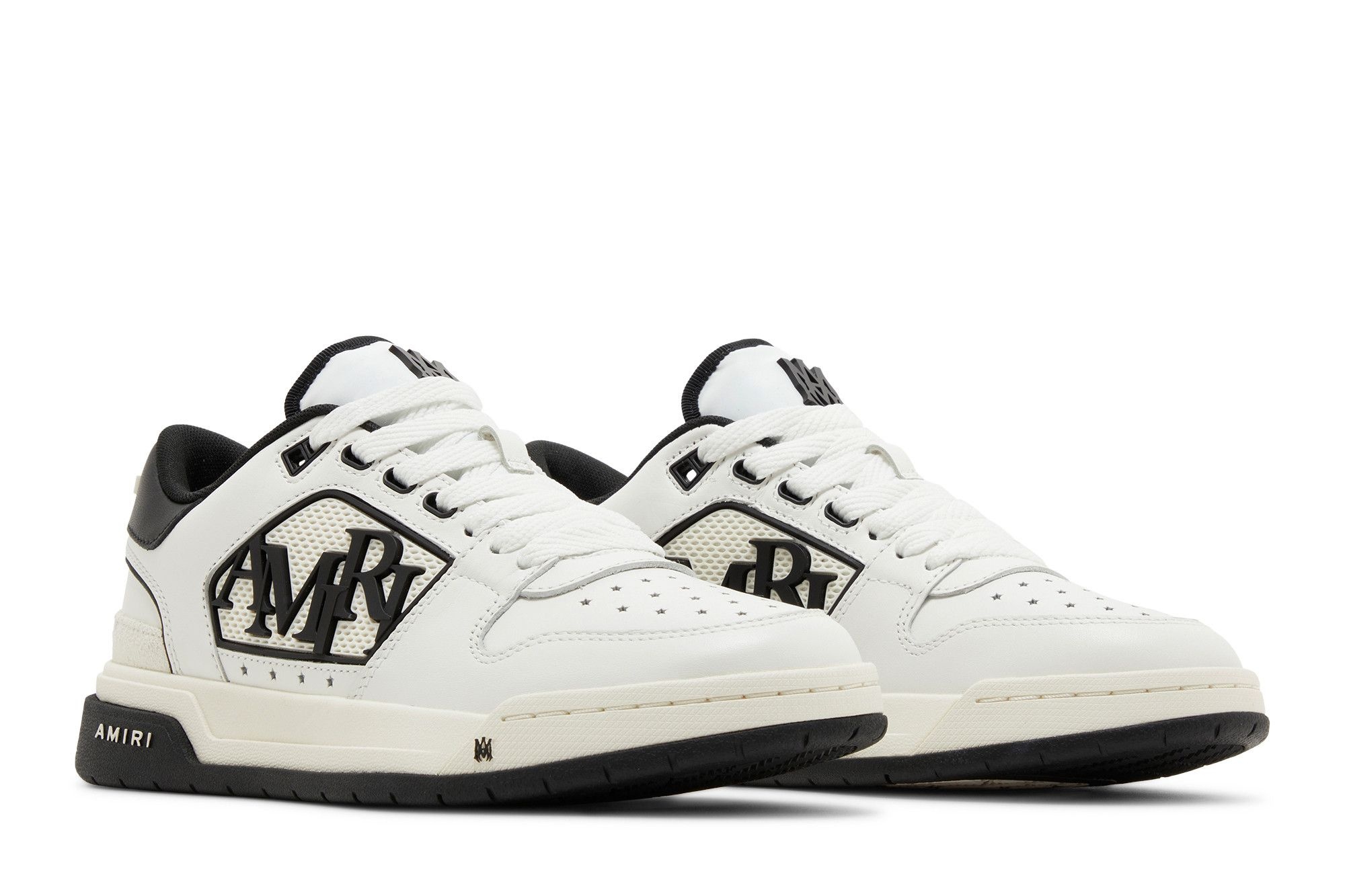 Amiri Wmns Classic Low 'Logo - White Black' - 8