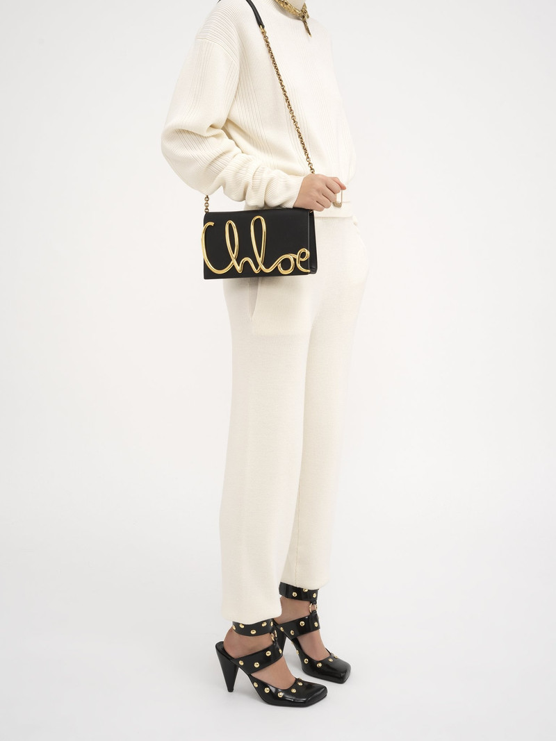 Chloé THE CHLOÉ ICONIC CROSSBODY BAG IN SOFT LEATHER outlook