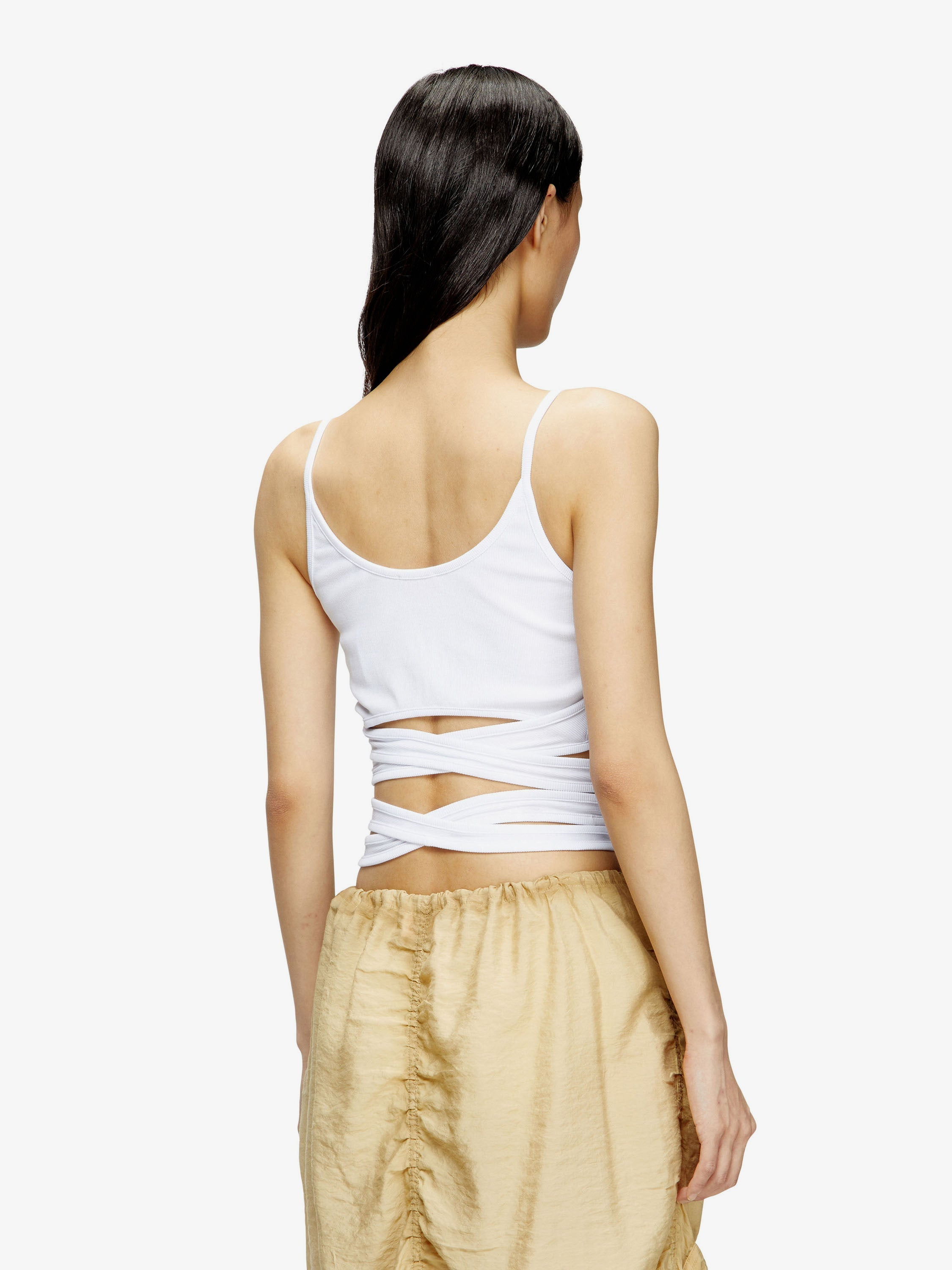 Diesel T-Leya-Tail Stretch Cotton Top - 4