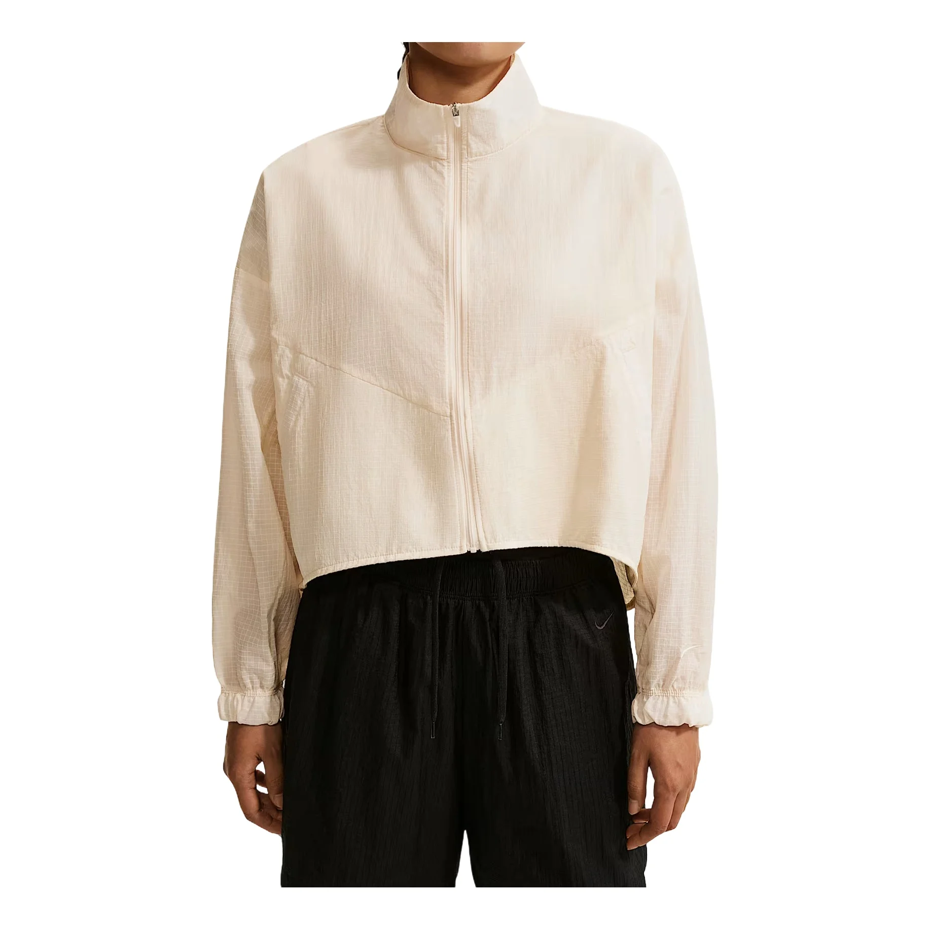 (WMNS) Nike Lightweight Solid Color Jacket 'Sail' IF0588-103 - 1