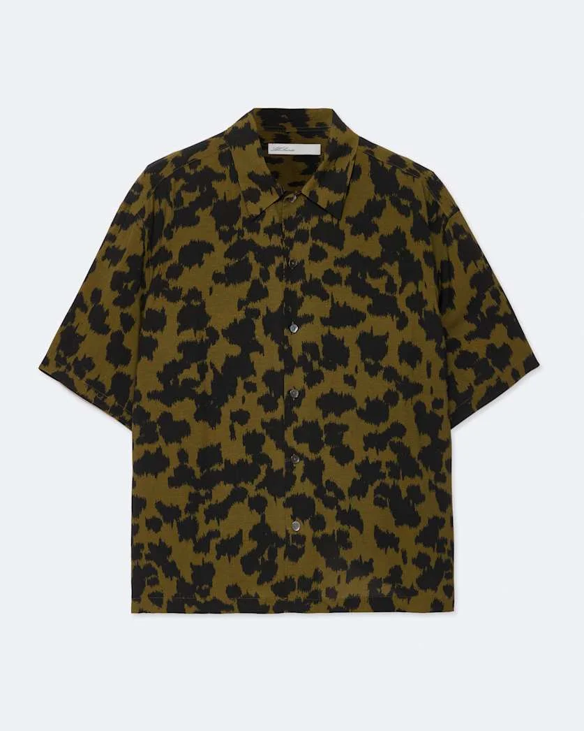 LEO OVERSIZED LEOPARD-PRINT SHIRT - 1