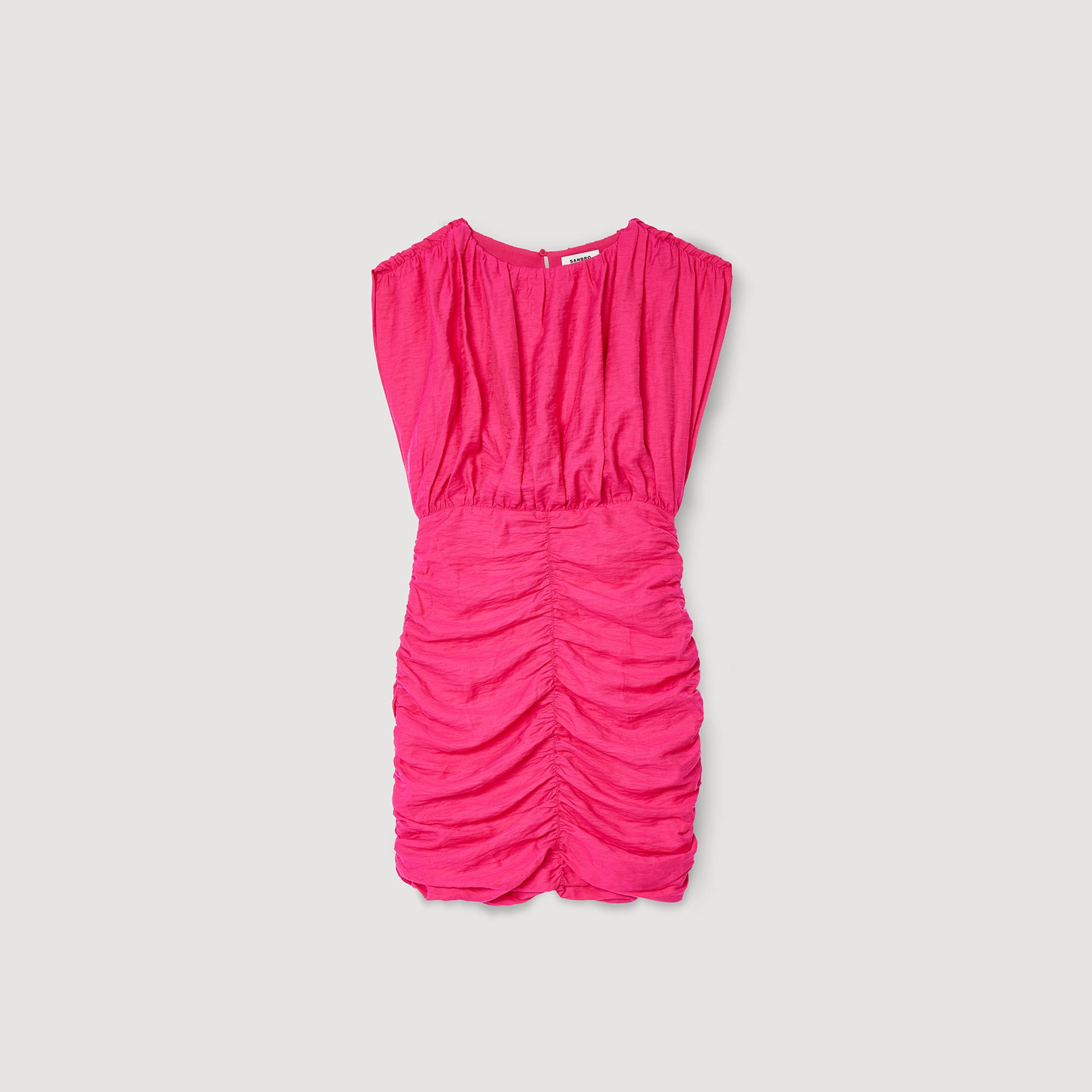 Short draped dress - 1