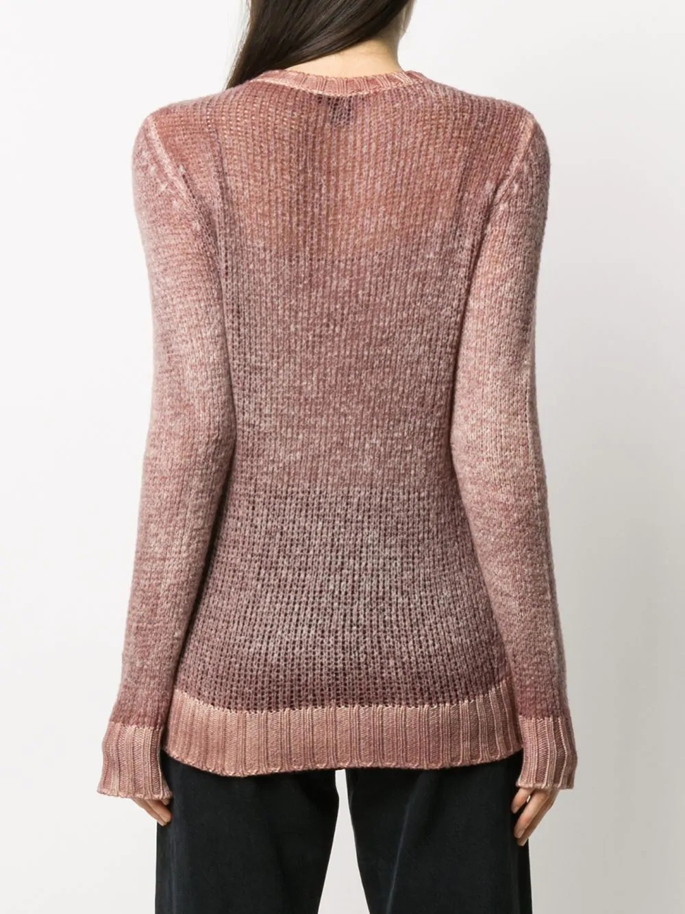 long-sleeve cashmere jumper - 4