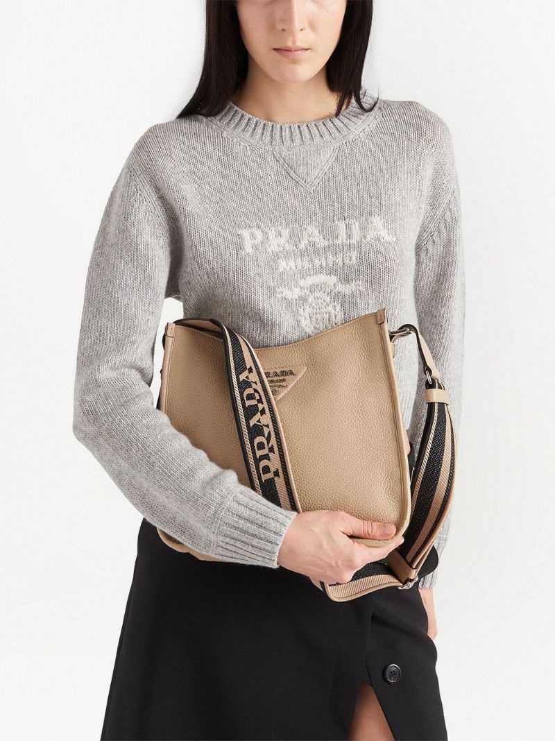 triangle-logo hobo shoulder bag - 7