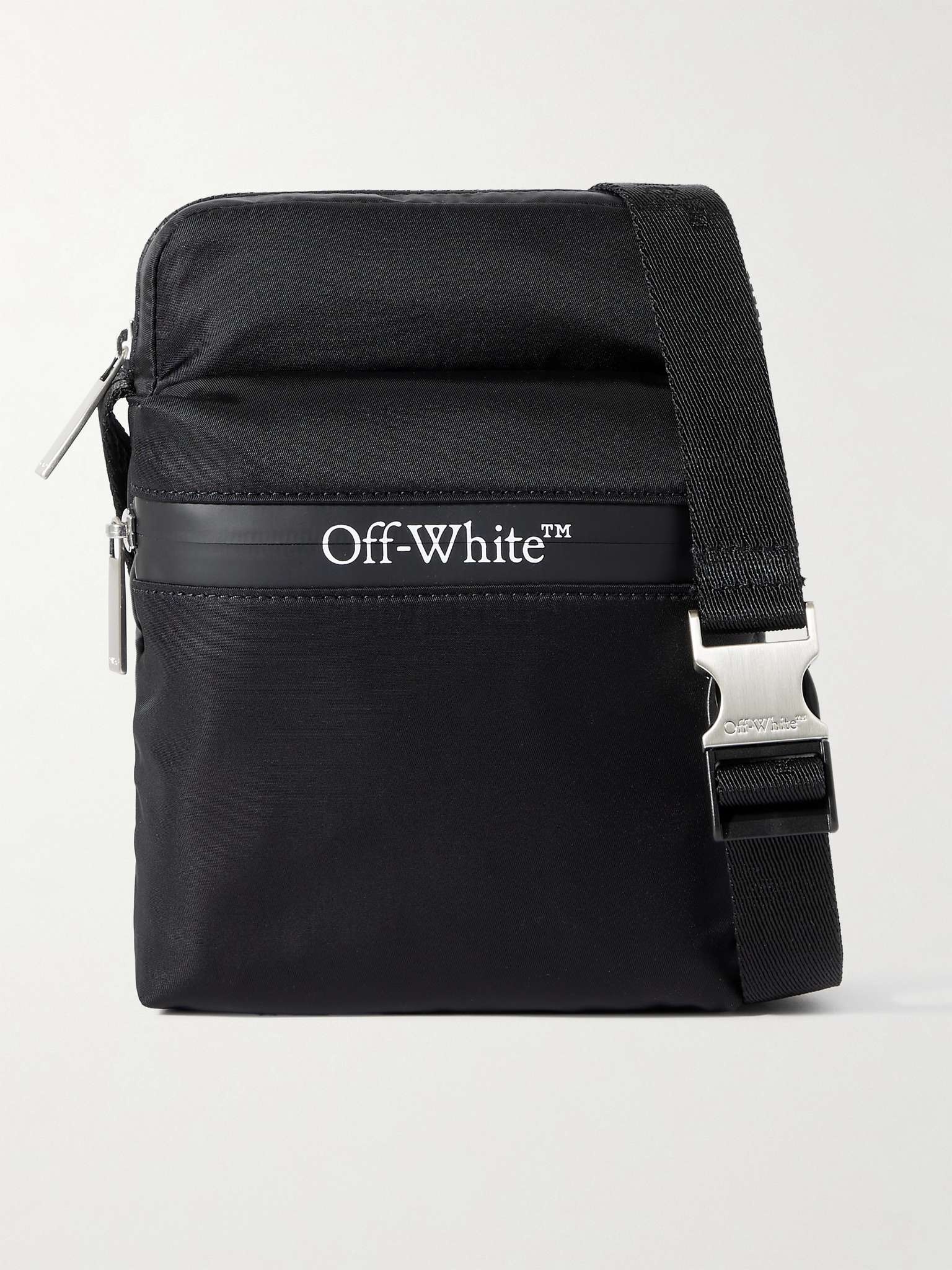 Outdoor Logo-Print Shell Messenger Bag - 1