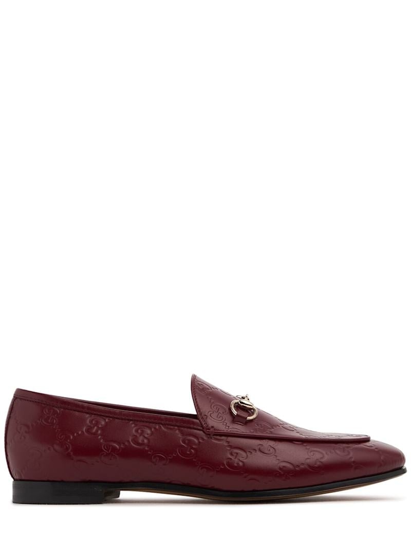 10mm Gucci Jordaan leather loafers - 1