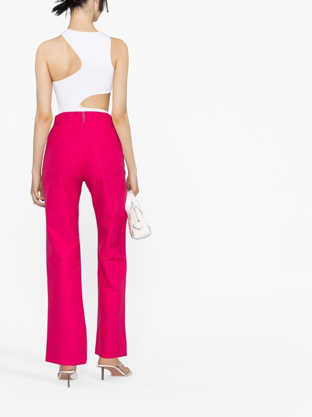 mid-rise straight-leg jeans - 3