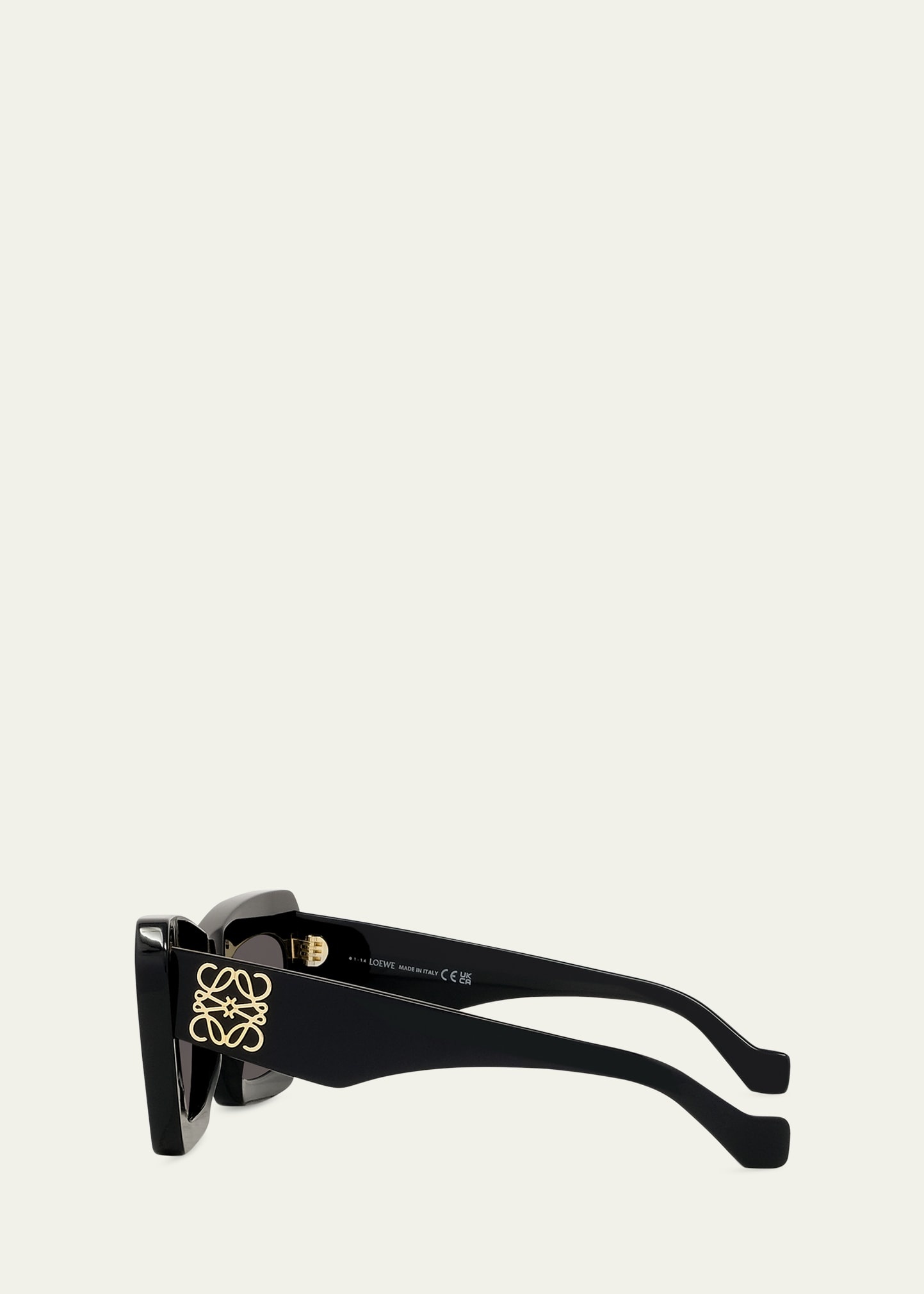 Cat Eye Sunglasses W/ Anagram - 3