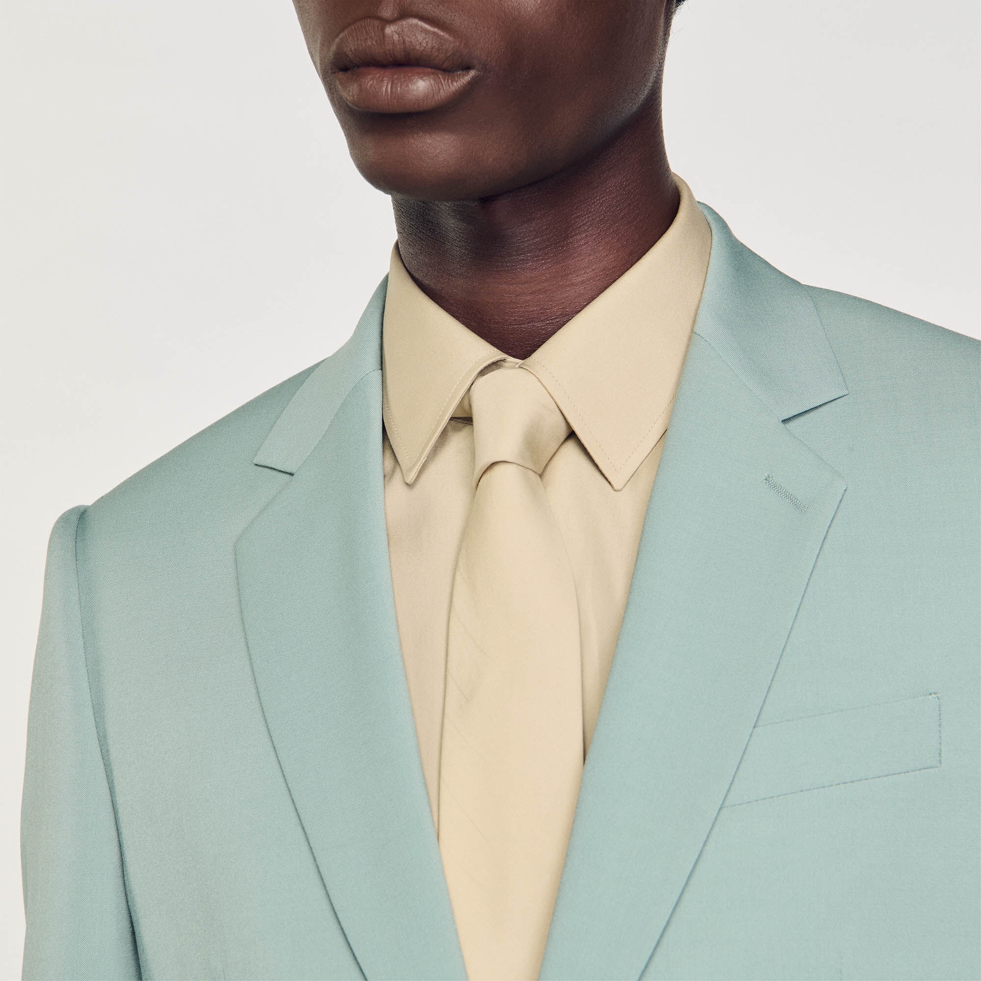 WOOL SUIT JACKET - 4