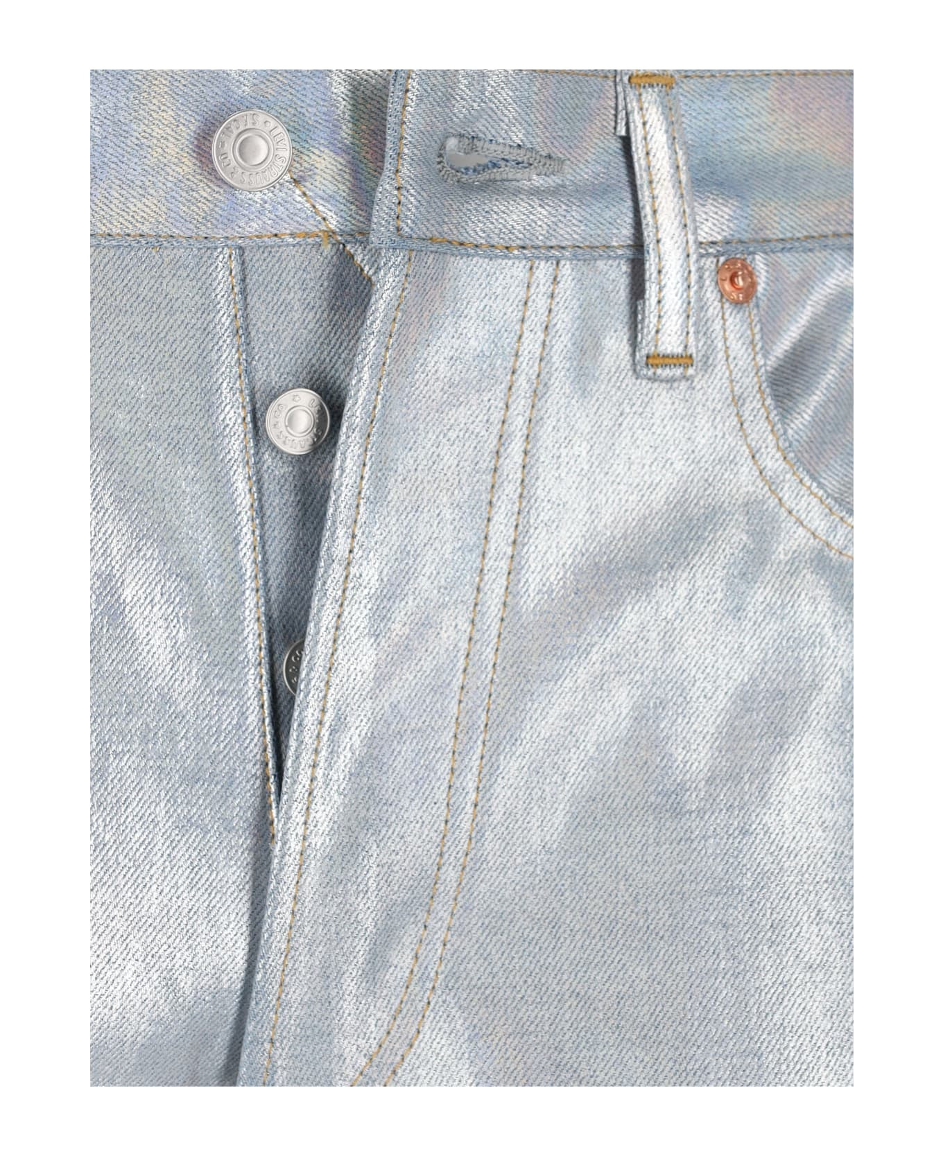 X Levi's Strauss Logo Straight Jeans - 5