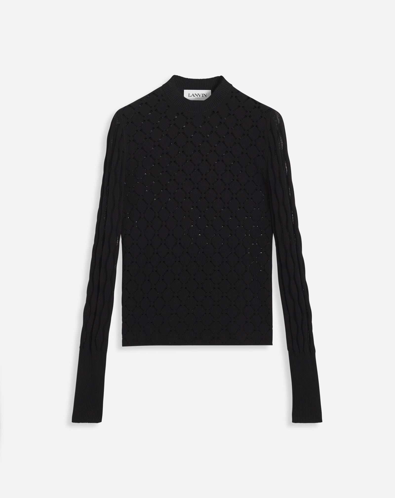 BODYCON LONG-SLEEVED TOP - 1