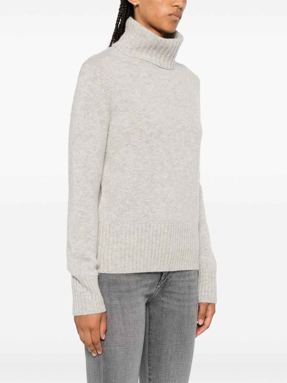ribbed-knit sweater - 3