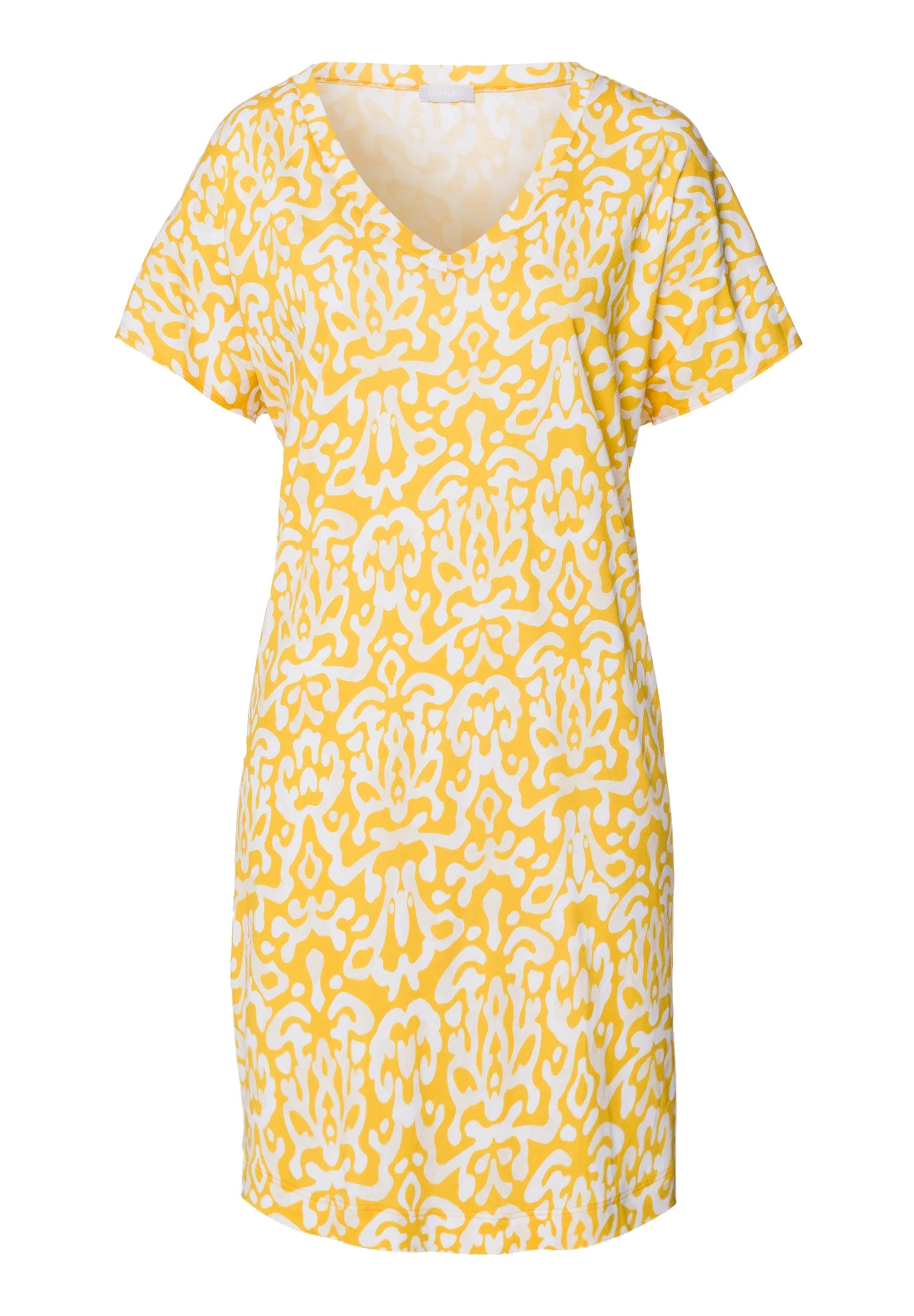 Sleep And Lounge V-Neck Cotton And TENCEL™ Nightgown - 1
